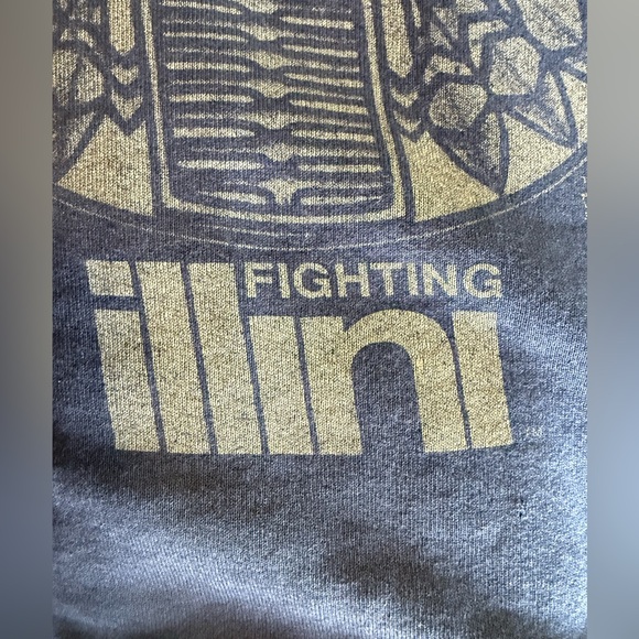 University of Illinois 90s Fighting Illini Collegiate Sweatshirt, Large - Picture 9 of 11